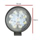 Farol Auxiliar Redondo Fg01-27w-r R8 9 Led - Jr8 Farol Auxiliar Redondo Fg01-27w-r R8 9 Led - Jr8