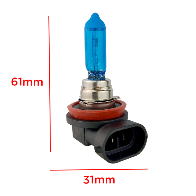 Kit Lâmpadas Super Branca H11 55W 12V 8500K Kit Lâmpadas Super Branca H11 55W 12V 8500K