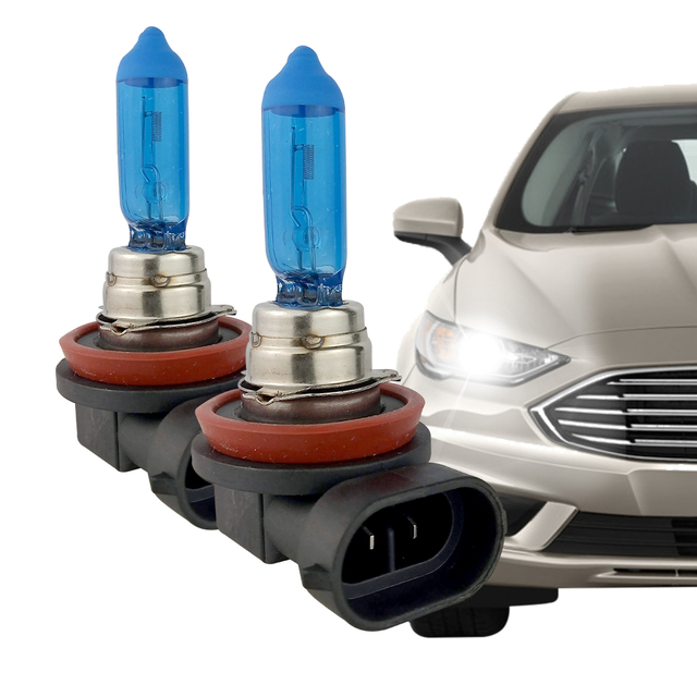 Kit Lâmpadas Super Branca H11 55W 12V 8500K Kit Lâmpadas Super Branca H11 55W 12V 8500K