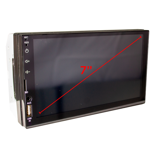 Central Multimídia MP8 Plus Full Touch - Tay Tech 7" Polegadas